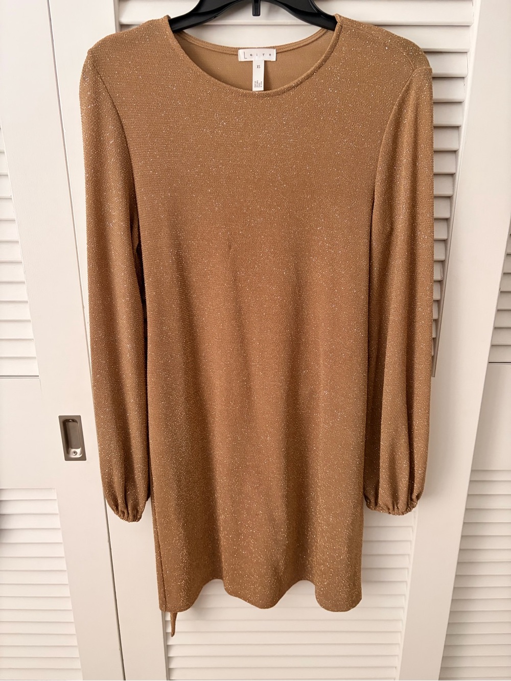 Leith Metallic Dress
